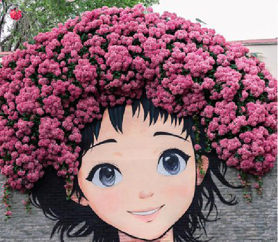 华容墙体彩绘-网红墙打卡