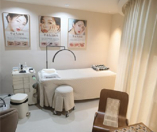 华容美容店装修小技巧