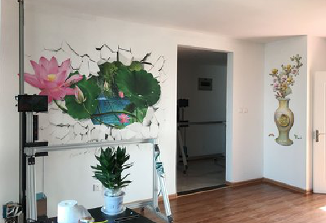 华容墙体彩绘相比墙纸的优势。