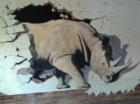 华容在墙绘中，如何绘制3D效果？